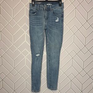 YMI Light Blue Skinny Jeans size 6